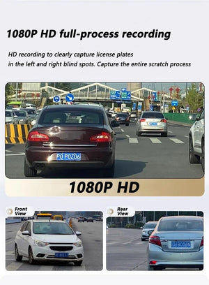 4 Channel WiFi Dash Cam for Cars Front and Rear Interior 360 DVR - stepyours.com