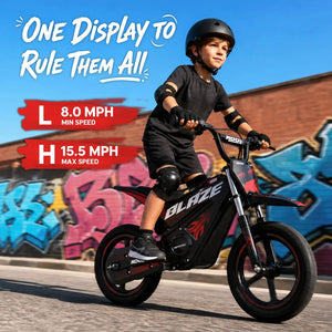 Kooz Kids Electric Bike Safe — product view 2