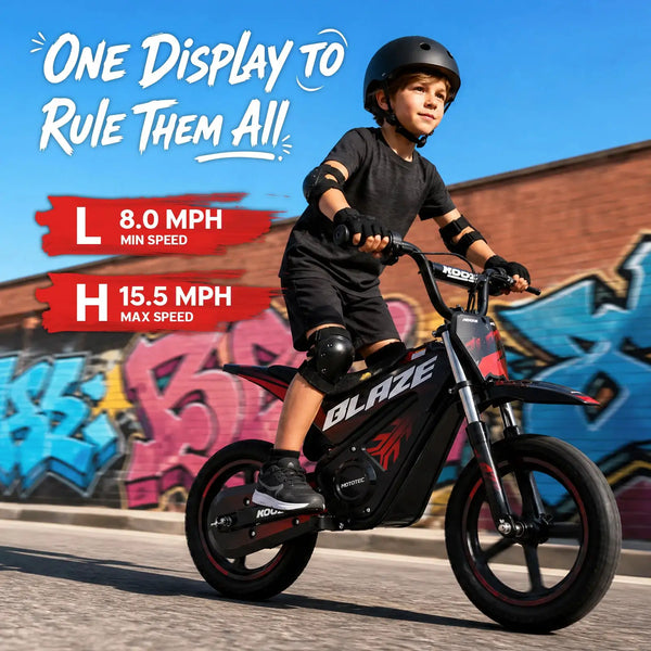 Kooz Kids Electric Bike Safe — product view 2