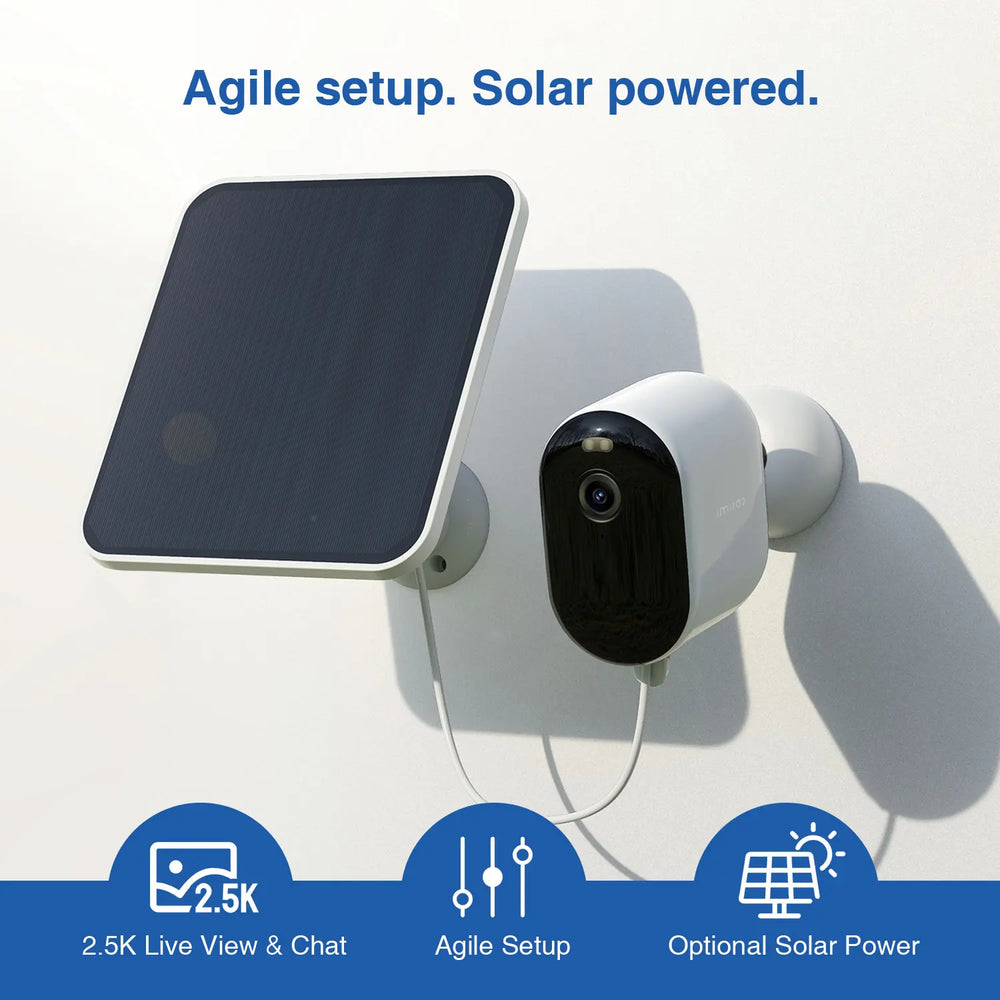 Imilab EC4 Outdoor Security Camera 2.5K Battery Powered Color Night Vision - stepyours.com
