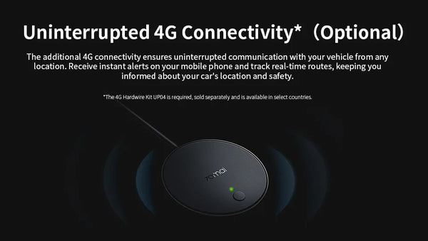 70Mai A510 Dash Cam 1944P HDR GPS ADAS 4G Front And Rear Car DVR - stepyours.com