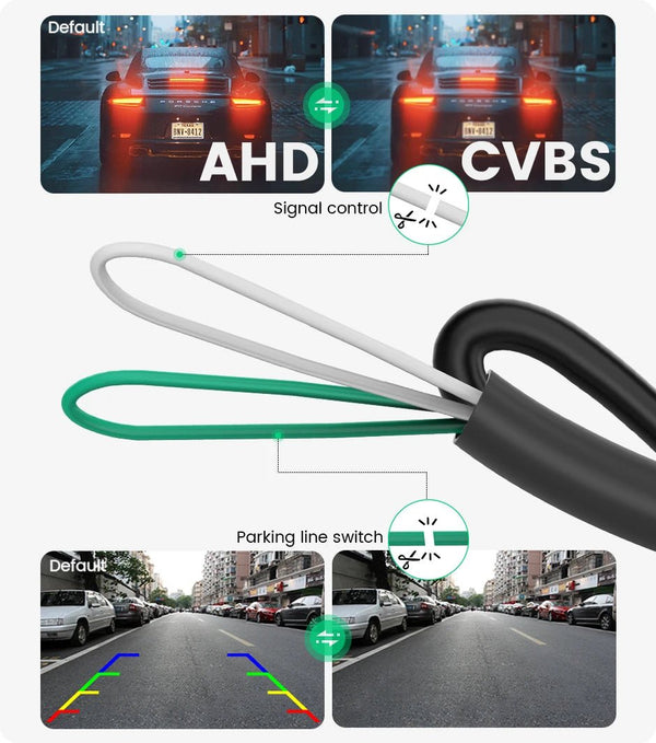 GreenYi 170 Degree 1080P AHD Vehicle Rear View Camera For VW Golf Passat Jetta - stepyours.com