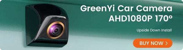 GreenYi 170 Degree Fisheye Rear View Camera Full HD Night Vision AHD Parking - stepyours.com