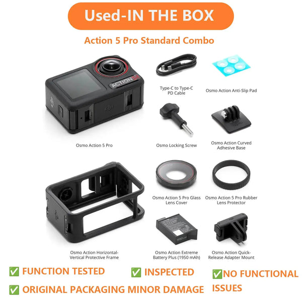 Used DJI Osmo Action Pro Camera — product view 9