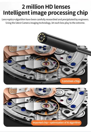 8mm 1080P Car Endoscope Boroscope For iPhone Android Type C - Plug And Play - stepyours.com