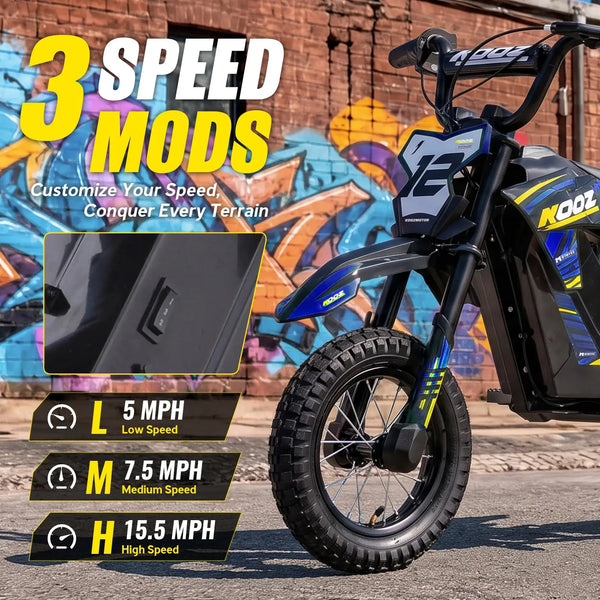 Kooz Powerful Kids Safe Electric Bike — product view 4