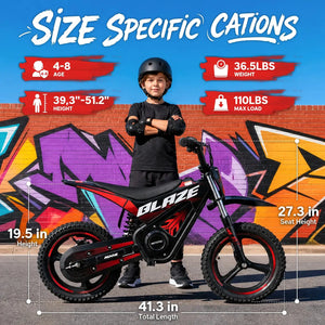 Kooz Kids Electric Bike Safe — product view 6