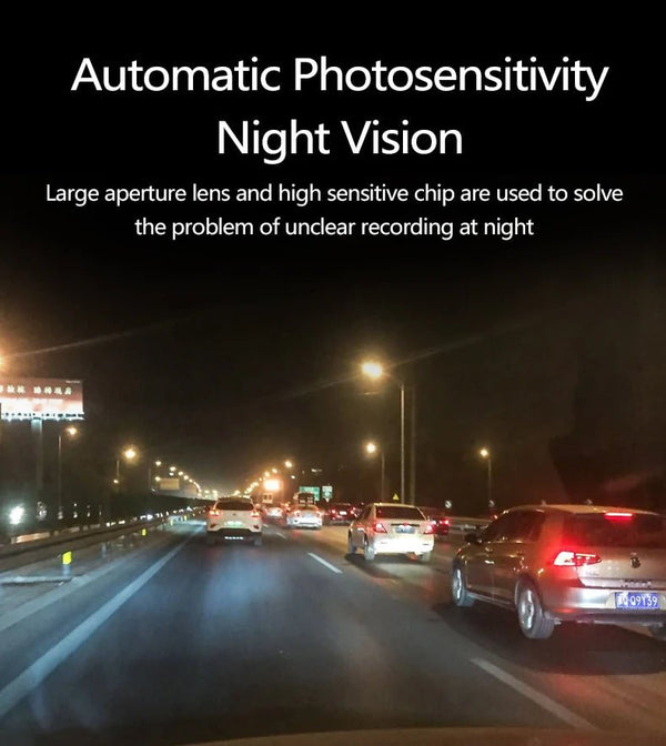 Car DVR Dash Cam With WiFi And ADAS 1080P Night Vision USB - stepyours.com
