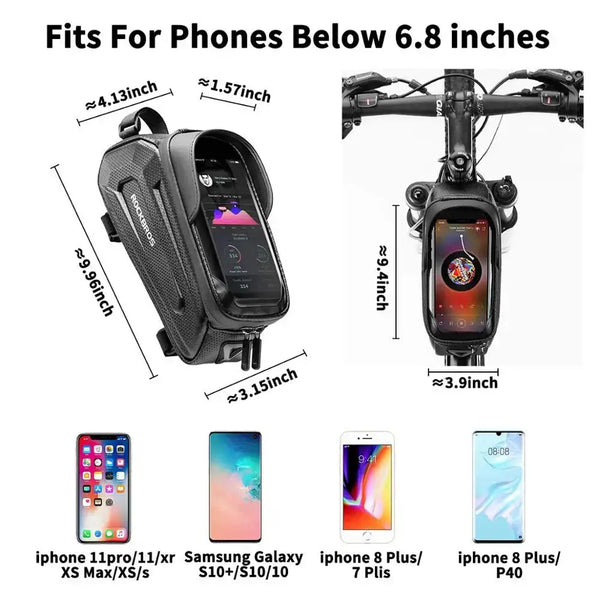 Premium Waterproof Cycling Phone Bag — product view 2