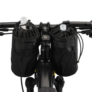 Rhinowalk Bicycle Bag Cycling Water Bottle Carrier Pouch MTB Bike Insulated Kettle Bag Riding Handlebar 2pcs Accessories