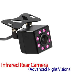 Hippcron Car Rear View Camera 8 LED Night Vision CCD Waterproof HD Video Monitor - stepyours.com