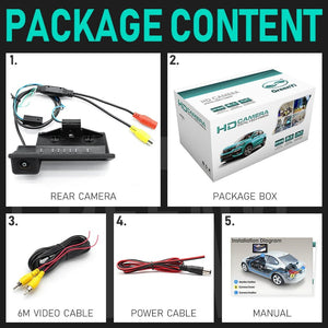 GreenYi AHD 1080P Rear View Car Camera Night Vision For BMW E60 E39 E90 - stepyours.com