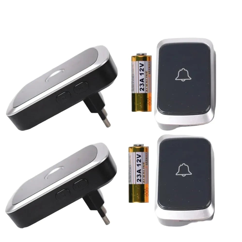 Waterproof Wireless Doorbell Battery Included Plug And Play - stepyours.com