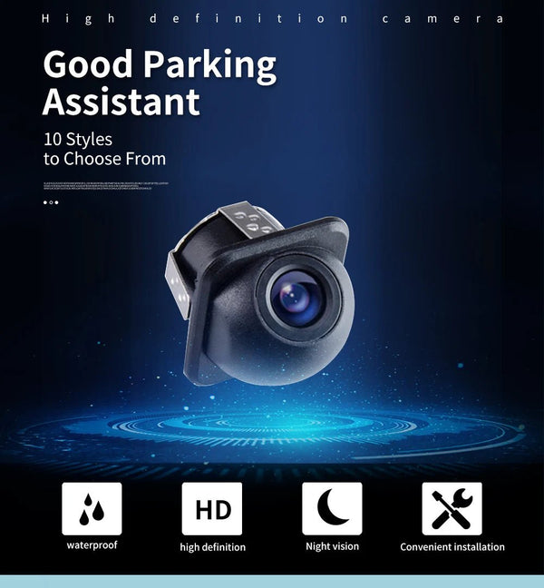 Hippcron Waterproof Infrared Night Vision Rear Backup Camera 170 Degree Parking - stepyours.com