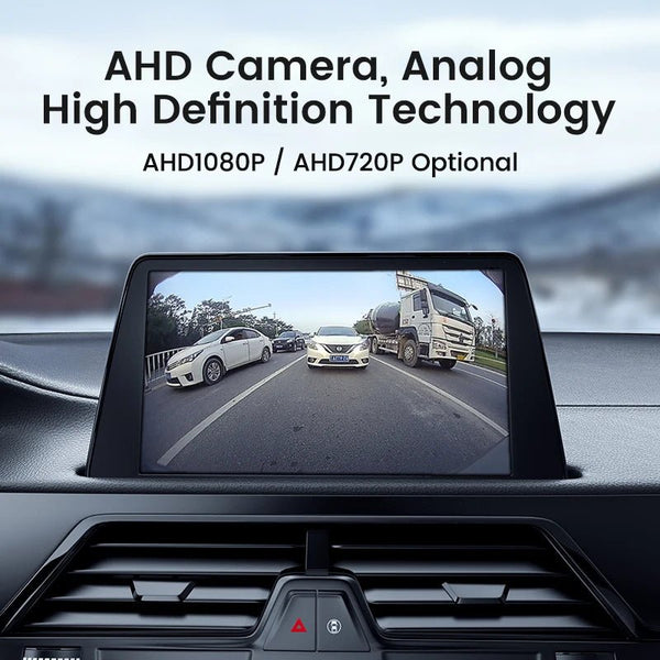 GreenYi 170 Degree Fisheye Rear View Camera Full HD Night Vision AHD Parking - stepyours.com