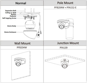 Dahua IPC HDW4631C A 6MP PoE Dome IP Camera 50M IR Built In Microphone - stepyours.com