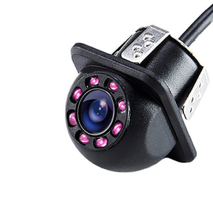 Hippcron Car Rear View Camera 4 LED Night Vision 170 Degree Waterproof CCD - stepyours.com