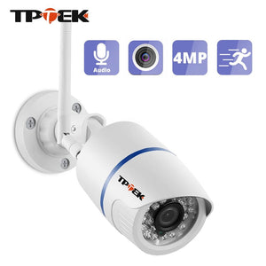 4MP Outdoor WiFi Bullet IP Camera - Weatherproof Surveillance With Motion Alerts - stepyours.com