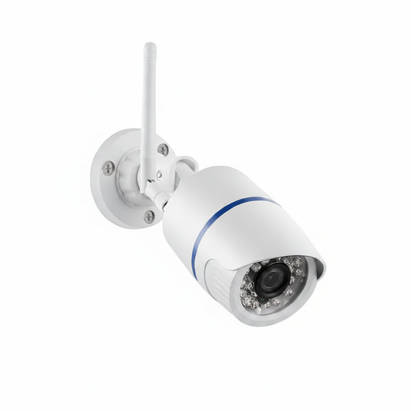 4MP Outdoor WiFi Bullet IP Camera - Weatherproof 1080P Security Hooks - stepyours.com