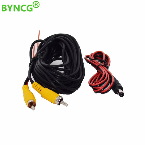 RCA Car Parking Rear View Video Cable 6M 12M 15M 20M RCA Male - stepyours.com