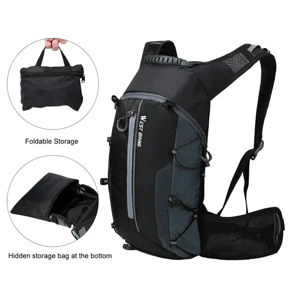 Lightweight Cycling Backpack for Riders — product view 4