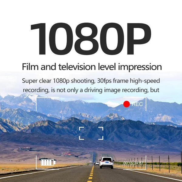 Car Dash Cam With WiFi 1080P 4K Night Vision ADAS USB DVR - stepyours.com