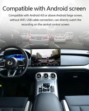 Car Dash Cam With WiFi 1080P 4K Night Vision ADAS USB DVR - stepyours.com