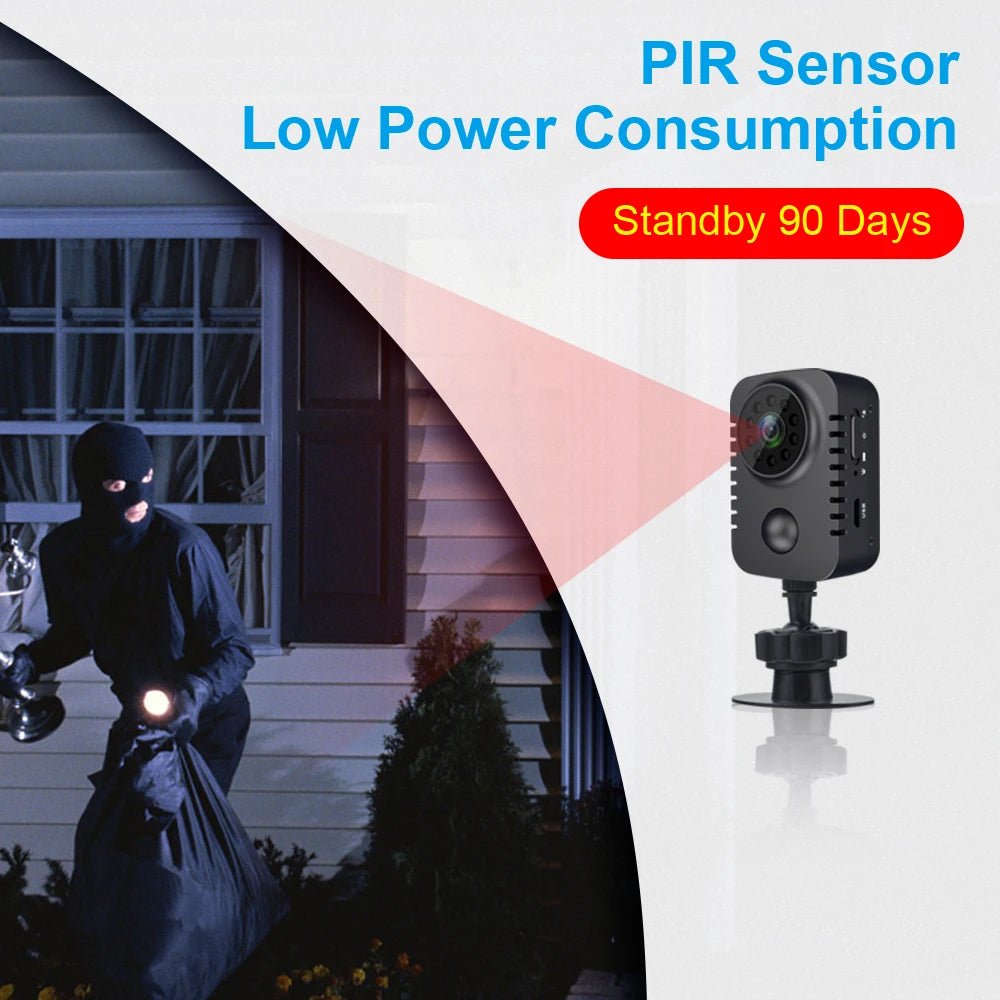 MD29 1080P Mini Cam Motion Activated Nanny Cam For Cars 8H - stepyours.com