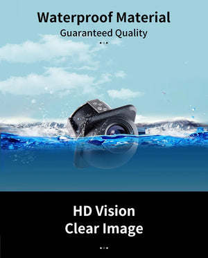 Hippcron Waterproof Infrared Night Vision Rear Backup Camera 170 Degree Parking - stepyours.com