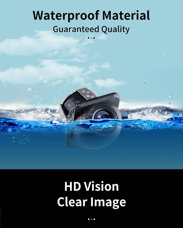 Hippcron Waterproof Infrared Night Vision Rear Backup Camera 170 Degree Parking - stepyours.com