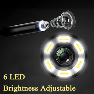 7.0 To 5.5 mm IP67 Waterproof Endoscope Camera - Android Borescope With 6 LEDs - stepyours.com