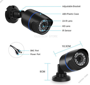 Real 1200TVL Mini CCTV Camera IP66 Waterproof Outdoor Security for Home - stepyours.com