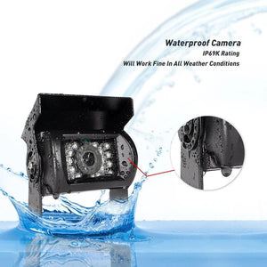 Waterproof 4 Pin AV Port Reverse Backup Camera With IR Night Vision For Trucks - stepyours.com