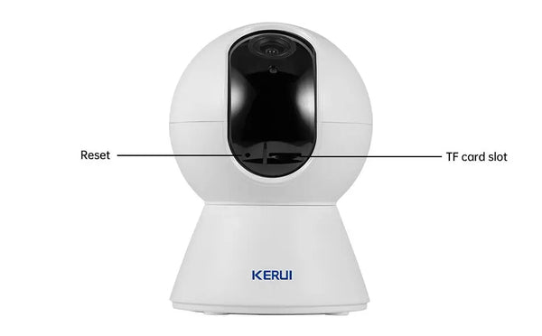 Kerui Mini Indoor Wireless 5MP WiFi IP Camera With Smart Auto Tracking - stepyours.com