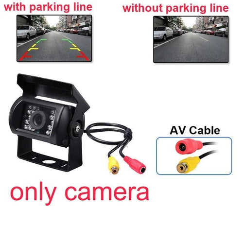Waterproof 4 Pin AV Port Reverse Backup Camera With IR Night Vision For Trucks - stepyours.com