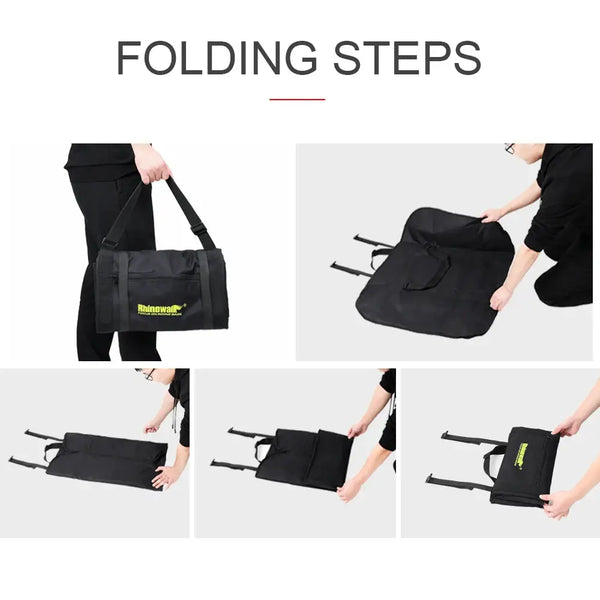 Rhinowalk Folding Bike Storage Bag Thickened Fits 20-Inch Or 16-Inch Portable Folding Bike Light Bike Travel Carry Handbag Cover