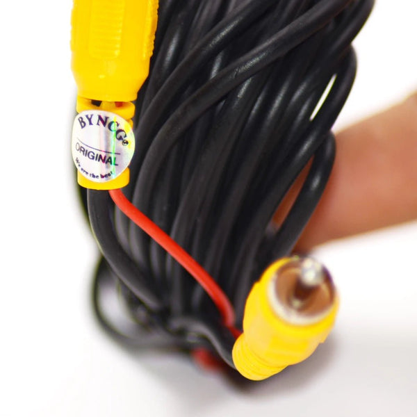 RCA Car Parking Rear View Video Cable 6M 12M 15M 20M RCA Male - stepyours.com