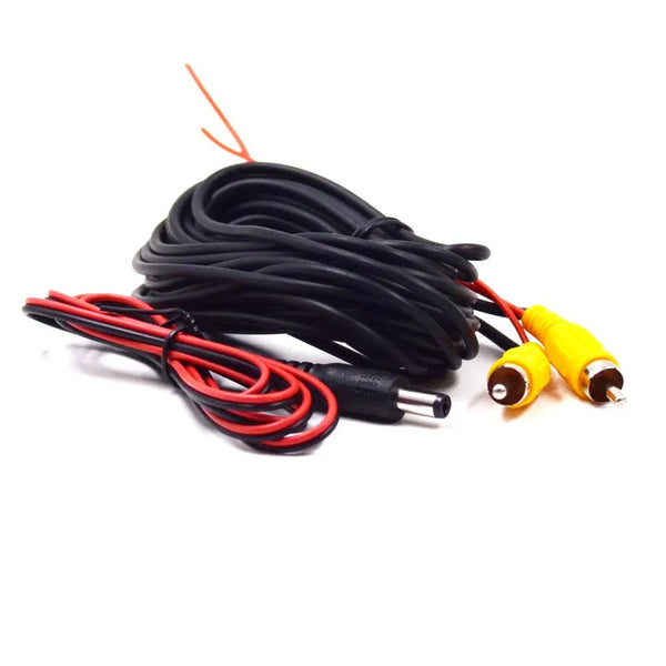 RCA Car Parking Rear View Video Cable 6M 12M 15M 20M RCA Male - stepyours.com