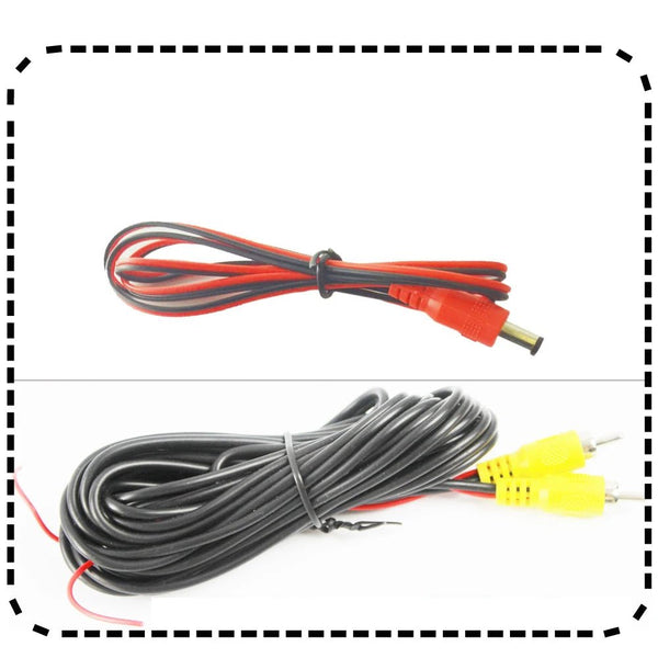 RCA Car Parking Rear View Video Cable 6M 12M 15M 20M RCA Male - stepyours.com