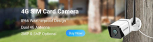 4MP Outdoor WiFi Bullet IP Camera - Weatherproof Surveillance With Motion Alerts - stepyours.com