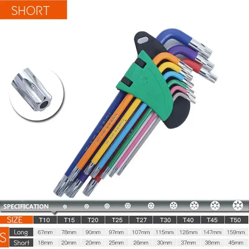 Long-Arm Hex Key Set for DIY Enthusiasts — product view 7