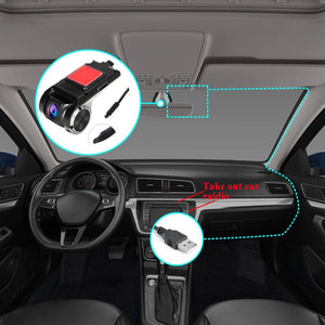 Car DVR Dash Cam With WiFi And ADAS 1080P Night Vision USB - stepyours.com