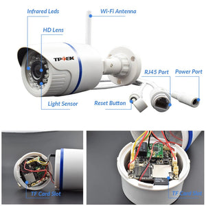 4MP Outdoor WiFi Bullet IP Camera - Weatherproof Surveillance With Motion Alerts - stepyours.com