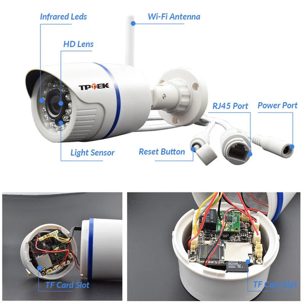 4MP Outdoor WiFi Bullet IP Camera - Weatherproof Surveillance With Motion Alerts - stepyours.com