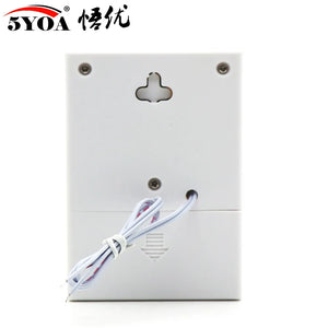 Doorbell Electronic Wire Door Bell Ding-Dong Dry Battery or Connect to 12V Two Types by stepyours.com