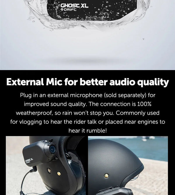 Drift Ghost XL Action Camera 1080p Full HD Waterproof Rotating Lens Dash Cam - stepyours.com