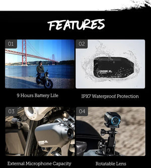 Drift Ghost XL Action Camera 1080p Full HD Waterproof Rotating Lens Dash Cam - stepyours.com