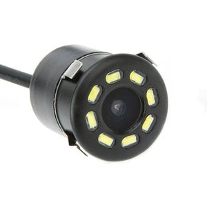 Hippcron 8 LED Night Vision Car Rear View Camera CCD Waterproof HD Video - stepyours.com