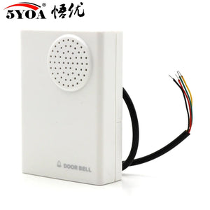 Doorbell Electronic Wire Door Bell Ding-Dong Dry Battery or Connect to 12V Two Types by stepyours.com