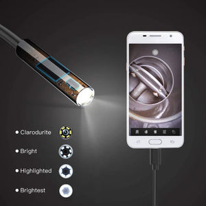 JCWHCAM Type C Endoscope 7.0mm USB C Inspection Camera For Android PC - stepyours.com